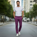 [COMPRE 3 LEVE 5] Calças Masculina De Sarja Retrô Premium