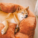 Cama Donut Velvet ortopédica Ultra macia e Sofisticada [+BRINDE - ESCADA PET ESPIRAL]