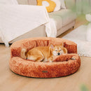 Cama Donut Velvet ortopédica Ultra macia e Sofisticada [+BRINDE - ESCADA PET ESPIRAL]