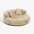 Cama Donut Velvet ortopédica Ultra macia e Sofisticada [+BRINDE - ESCADA PET ESPIRAL]