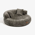 Cama Donut Velvet ortopédica Ultra macia e Sofisticada [+BRINDE - ESCADA PET ESPIRAL]