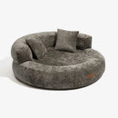 Cama Donut Velvet ortopédica Ultra macia e Sofisticada [+BRINDE - ESCADA PET ESPIRAL]
