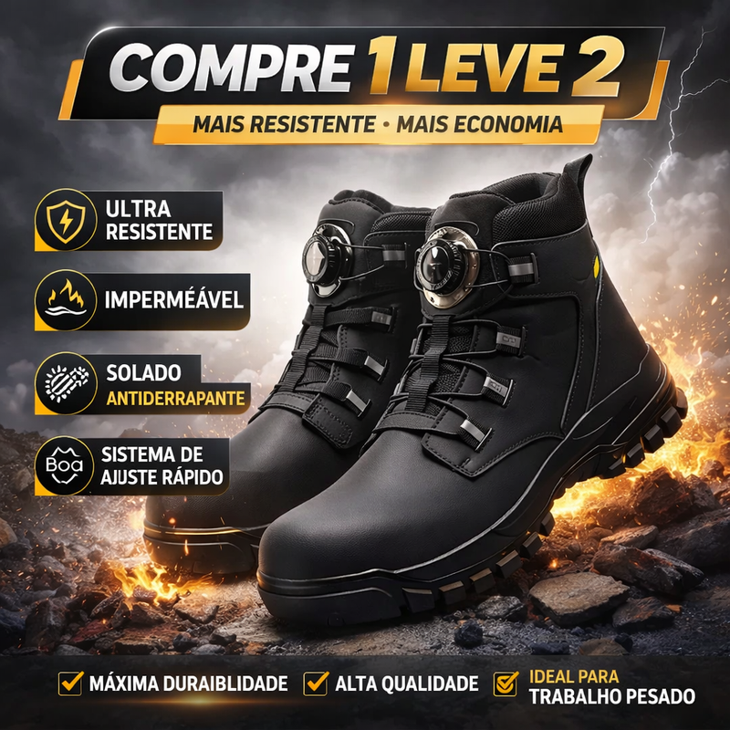 [COMPRE 1 LEVE 2] Botas de Segurança Polar Pro