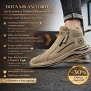 [COMPRE 1 LEVE 2] Bota Milano Drive™ em Camurça Italiana Impermeável