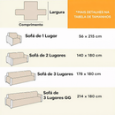 [COMPRE 1 LEVE 2] Capa de  Sofá SoftGuard [BRINDES] Kit almofadas + Tapete