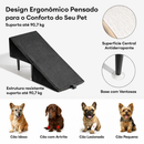 [COMPRE 1 LEVE 2] Escada & Rampa Dobrável para Pets [+BRINDES] Pelúcia + Escadinha