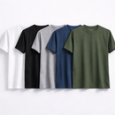 [COMPRE 3 LEVE 5] Camisetas Masculinas Básicas Premium, Poliamida High-Tech e Elastano Blindado