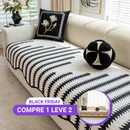 [COMPRE 1 LEVE 2] Capa Protetora De Sofá Chevron Chenille™