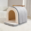 [ÚLTIMAS UNIDADES] Cama Ortopédica Caverna - Escadinha Pet + Pelúcia de BRINDE