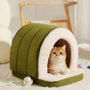 [ÚLTIMAS UNIDADES] Cama Ortopédica Caverna - Escadinha Pet + Pelúcia de BRINDE