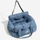 [COMPRE 1 LEVE 2] Cama Assento Portátil para Pets [BRINDES] Escadinha Pet + Pelúcia