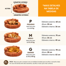 Cama Donut Velvet ortopédica Ultra macia e Sofisticada [+BRINDE - ESCADA PET ESPIRAL]