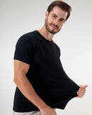 [COMPRE 3 LEVE 5] Camisetas Masculinas Básicas Premium, Poliamida High-Tech e Elastano Blindado