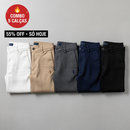 [COMPRE 3 LEVE 5] Calças Masculina De Sarja Retrô Premium