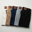 [COMPRE 3 LEVE 5] Calças Masculina De Sarja Retrô Premium