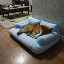 [Brindes Exclusivos. [escadinha pet + pelúcia]] Cama Pet Unissex Glaciar em Tecido Ice Silk (Frescor e Conforto Absoluto!)