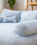 [Brindes Exclusivos. [escadinha pet + pelúcia]] Cama Pet Unissex Glaciar em Tecido Ice Silk (Frescor e Conforto Absoluto!)
